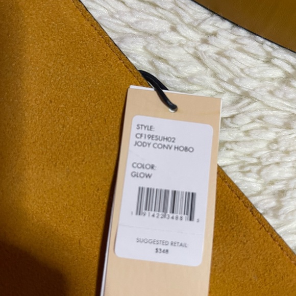 Stunning, yellow mustard suede and leather hobo bag - Picture 2 of 16